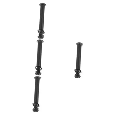 Produktbild: BESPORTBLE 4 Stück Elliptische Drehverschlüsse Zubehör Für Crosstrainer Trainierender Ersatzteile Für Ellipsentrainer Ellipsenbolzen Zur Befestigung Ellipsentrainer-zubehör Verschluss Stahl