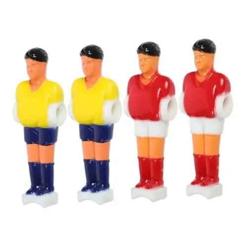 Produktbild: BESPORTBLE Tischfußball-Athleten-Puppen 4 Stück Tischfußball-spielerteile Fußballmaschinen-zubehör Ersatzspieler