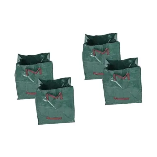 Produktbild: BESPORTBLE 4 Stück Gartenabfallsäcke Müllbeutel Unkrautschaber Unkrautex Unkrautstecher Unkrautbrenner Katzentoilette Unkrautvlies Gartenabfallbehälter Beutel Mit Gefallenen Blättern Pp