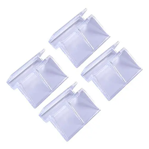 Produktbild: BESPORTBLE 4 Stück Halterungen für Aquarien Aquarium Glass Holder Hose Holder for Fish Tank Acryl-Clips Wasserschlauchhalter Deckelhalter Halterungsregale für Aquarien Deckplatte Tragrahmen
