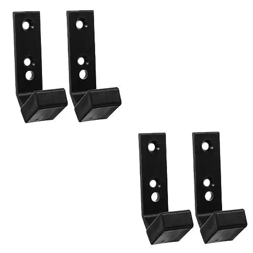 Produktbild: BESPORTBLE 4 Stück Hantelständer Kettlebell-rack Langhantel-aufbewahrungshalter Gitarrenwandhalterung Horizontal Prx-leistung Kniebeugen Stehen Regal An Der Wand Montiert Stk Fitness