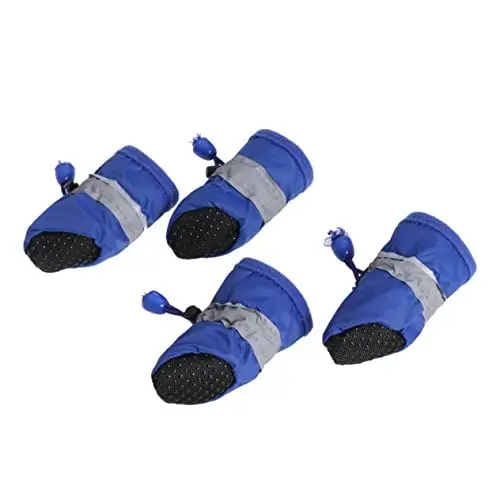 Produktbild: BESPORTBLE 4 Stück Hundestiefel Paws pfotenschutz Hunde Schuhe Hundewanderschuhe Hundeschuhe für große Hundeschuhe Kleiner Hund hundeschuhe Sommer Haustier-Hundeschuhe Schuhe für Hunde