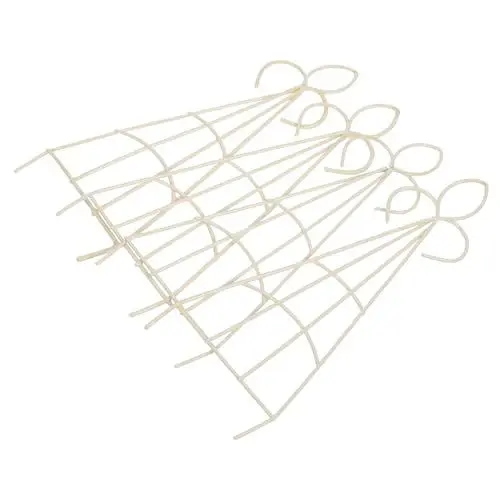 Produktbild: BESPORTBLE Dekorative Mini-spalierstäbe Für Pflanzen – 4 Metallstützen Für Kletterpflanzen – Vielseitige Pflanzenrahmen Für Drinnen Und Draußen