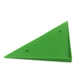 Produktbild: BESPORTBLE 4 Stück Tischkicker Eckrampen Tischkicker Eckteile Tischkicker+Beleuchtung Tischfußball Maschinenteile Eckenschutz Für Kickertische Tischkicker Teile Fußball Tabelle Dreieck Rand