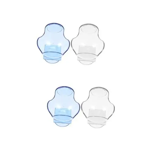 Produktbild: BESPORTBLE 4 Stück Transparenter Tennisclip Tennishalter Aus Kunststoff Klammer Für Tennis Tennisballhalter Tennis-Clip-on-Halter Clip-on-tennishalter Tennis-hüftclip Tennisball-Picker Abs