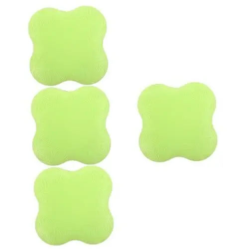 Produktbild: BESPORTBLE 4 Stück Yoga Matte yogamatte Yoga - Matte Yoga mats Elbow Pads Yoga-Essen für Yoga Yoga-Sitzunterlage verdicken rutschfeste Matte Planke Beinpolster Fitness Kniematte Pu