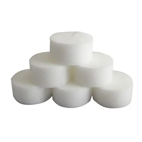 Produktbild: BESPORTBLE 50 Stück Gartengeräte Easy putz White Out Netzbecherschwamm Pflanzen wachsen Schwämme Anlage Zimmerpflanzentöpfe Pflanzschwamm erdloser Anbau automatisch Blumentopf Pflanzer Weiß
