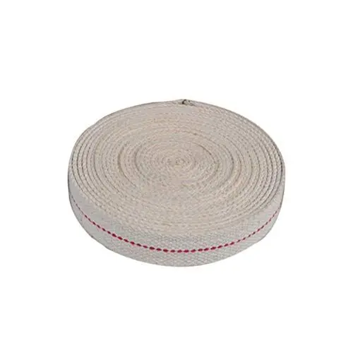 Produktbild: BESPORTBLE 5Pcs Flache Baumwolle Öl Lampe Docht Öl Laternen Docht Runde Geflochtene Baumwolle Ersatz Öl Lampen Docht Brenner 1Cm/ 1M