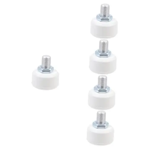 Produktbild: BESPORTBLE 5St Bremse für Rollschuhe Quad-Skate-Zehenstopper hinterer Stopper für Rollschuhe Bremswerkzeug für Rollschuhe Zehenstopper Rollschuhe Schlittschuhe Roller Skates Weiß