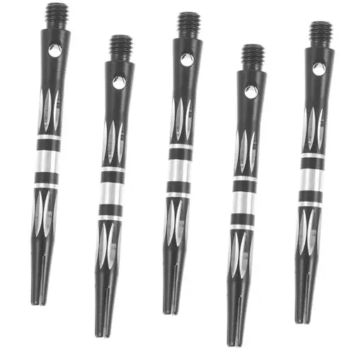 Produktbild: BESPORTBLE Outdoor-schäfte 5 Stück Metallschäfte Flights 56 Mm Kurze Gewindeschäfte Ersatz für -zubehör