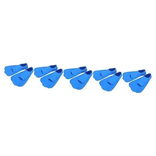 Produktbild: BESPORTBLE 5 Paare Schwimmflossen Taucherflossen Für Kinder Schwimmtrainingsflossen Aus Silikon Flossen Für Schwimmende Männer Tauchflosse Mann Auf Dem Schoß Schnorchelausrüstung Kieselgel