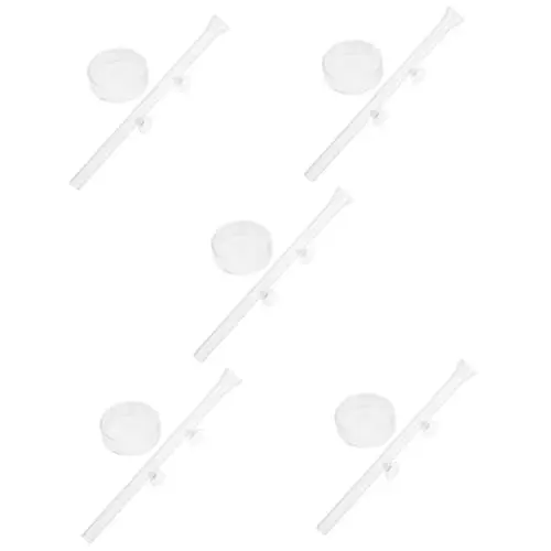 Produktbild: BESPORTBLE 5 Sets Fisch Tank Kit Feeder Glas Garnelen Feeder Aquarium Feeder Tablett Einfach Installieren Sauber Liefert