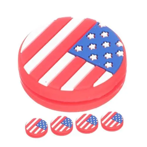 Produktbild: BESPORTBLE 5st Stoßdämpfer Für Tennisschläger Kopf Tennisschläger Essiggurke Übergreifen Badminton Straßenband Netz Tennisband Armbänder Pickleball-Griff Tennis Ball Sport Handhaben Kieselgel