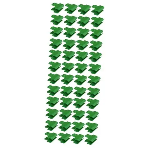 Produktbild: BESPORTBLE 60 STK Rohrschellen Gewächshaus-Clips-Klemme PVC für Gewächshausklemmen Reihe Anlage Wein-Clips Gitterclips gewächshaus zubehör gewächshaus-zubehör Gewächshausfolienhalter Pflanze