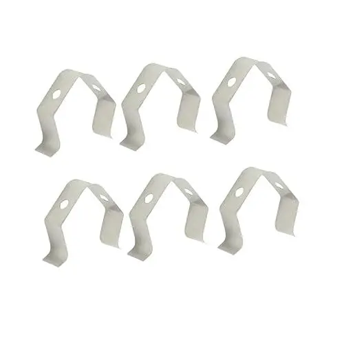Produktbild: BESPORTBLE 6St Grillthermometer für Fleisch grill zubehör the cook kochthermometer Süßigkeiten-Thermometer Klemmhalter für Temperaturfühler BBQ-Thermometer-Sondenclip BBQ-Clip-Halter Silver