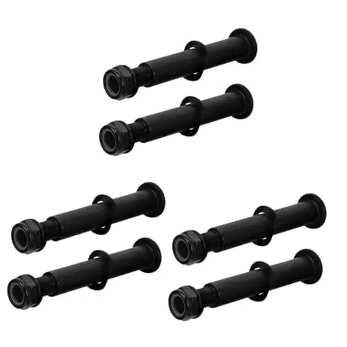 Produktbild: BESPORTBLE 6 STK Fitness-Crosstrainer Ersatzteile für Ellipsentrainer Befestigungswerkzeuge für Ellipsentrainer Rollstahlschraube Fixierungsschraube Schrauben Muttern für Ellipsentrainer