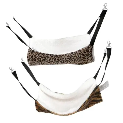 Produktbild: BESPORTBLE 6 STK Hamster Hängematte Tierbett pet Bed Hängematte für Hunde Haustier Katze Hängematte Welpe Haustier Katzennest warme Katzenhütte Winter das Bett die Schaukel Hündchen 35 c