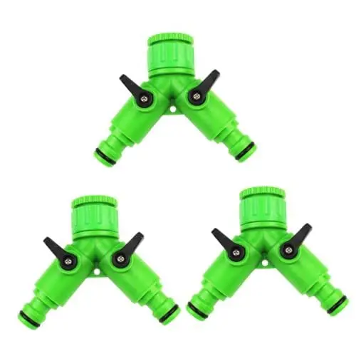 Produktbild: BESPORTBLE 6 STK Schlauchanschluss Für Waschmaschine Wasserleitungsschlauch Zweiwege Ventilhähne Verteilerstecker Schlaucharmaturen Armaturen Für Wasserschläuche Wasserhahn