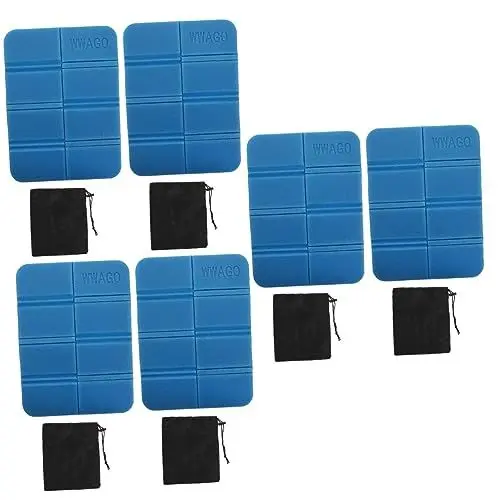 Produktbild: BESPORTBLE 6 Stk Faltmatte Picknickmatte Outdoor-matte Reise Sitzkissen Hocker Im Freien Krabbelmatte Für Kinder Outdoor-kissen Sitzkissen Für Draußen Draussen Picknickdecke Reisen Xpe