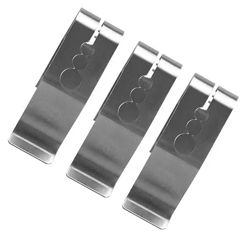 Produktbild: BESPORTBLE 6stücke Grill Thermometer Probe Clip Universelle Bbq Probe Klemmen Aus Edelstahl Für Grillzubehör Und Fleischthermometer Einfach Zu Verwenden Reinigen