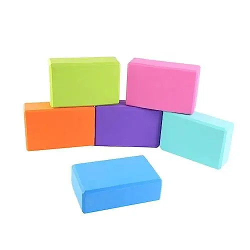 Produktbild: BESPORTBLE 6 Stück Packung Yoga-block Pilates-blöcke Yoga-stein Bausteine ​​für Das Yoga-training Eva-schaum-blöcke Yoga-übungsschaumsteine Yoga-hilfssteine Fitness Yoga-kissen Rutschfest