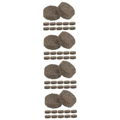 Produktbild: BESPORTBLE 80 STK Holzkohle-zündblock Grillkohle Grillen Kamin Werkzeug Holz Anzünden Feueranzünderblöcke Feueranzünder Aus Naturholz Holzleiste Anzündholz Wachs Kleiner Heißer Topf Natürlich