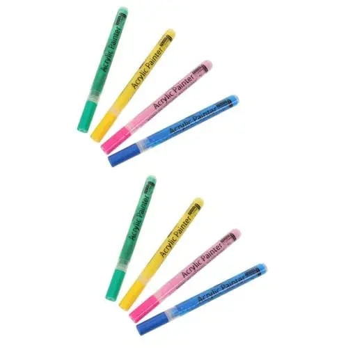 Produktbild: BESPORTBLE 8 STK Club-farbwechselstift Markierungsstifte Für Golfschläger Farbwechselmarker Für Golfschäfte DIY-markierungsstift Punktmarkierungen Golfball-Stempel Glitzerstift ，