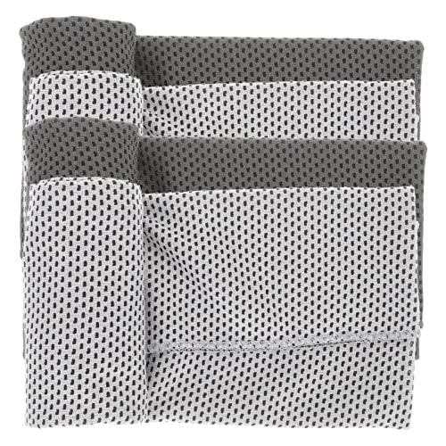 Produktbild: BESPORTBLE 8 STK Sport Kaltes Handtuch Kalte Handtücher Fitness-Accessoires Für Männer Kühlendes Tuch Kühltücher Für Heißes Wetter Cool Eistücher Reisen Camping Yoga-Handtuch Superfeine Faser