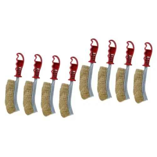 Produktbild: BESPORTBLE 8 Stk Drahtbürste Grillbürste Sandbürste Grillbürste Und Schaber Grillbürste Aus Draht Outdoor-grillwerkzeug Grillrost Reiniger Grillzubehör Multifunktionale Grillbürste Stahldraht