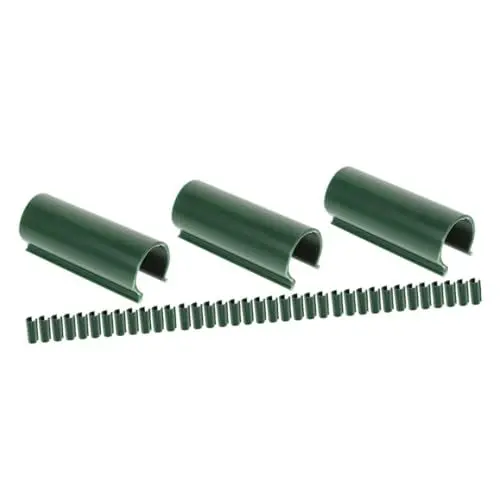 Produktbild: BESPORTBLE 96 Stk Gewächshausklemme Gartenfolien-Rohrschelle Netz Tunnel Hoop Clip rohrabdeckung gewächshaus zubehör PVC-Rohrklammer Anlage Klemmen für Gewächshausplanen PVC-Rohrschelle Sport