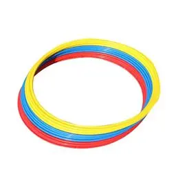 Produktbild: BESPORTBLE 9St Fußball-Trainingsringe körperlicher Trainingsring Fußball-Trainingsausrüstung Toss-Ring-Spiel Fußball-Drill-Ausrüstung stuck slice Agilitätsringe Fußballringe Fitnessgeräte