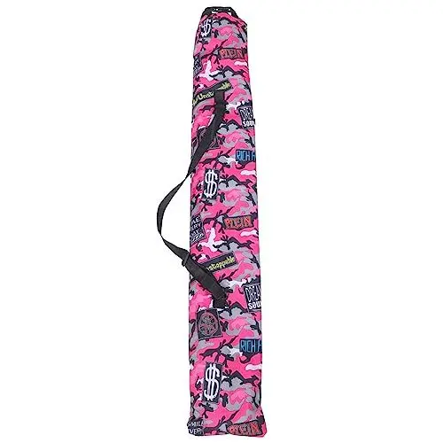 Produktbild: BESPORTBLE Angelrutentaschen Angelrutenhalter Oxford-Stoff Tragbare Angeltasche Rosa Angelruten-Aufbewahrungstasche Angelruten-Etui Tasche Für Frauen Angelgeschenke