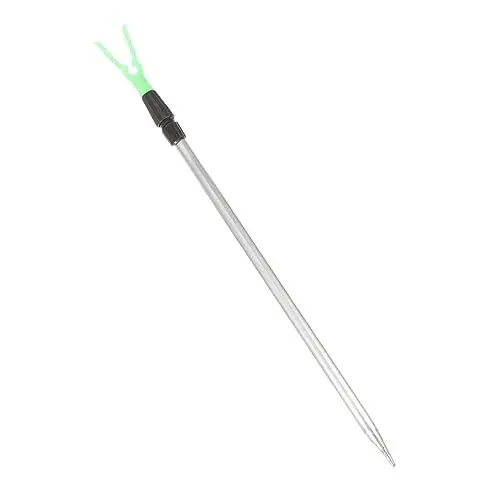 Produktbild: BESPORTBLE Angelzubehör Strandrutenhalter Angelrutenständer Bank- Stangenhalter Für Das Uferangeln Angelruten-schauregal Angel-bankstick Meerespol Metall-stab Plastik