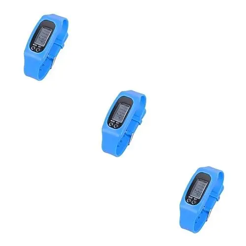 Produktbild: BESPORTBLE Armbanduhren 3st Schrittzähler Sportuhr Kalorien Monitor Uhr Led Geschenktisch Sportarmband