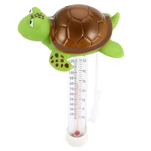 Produktbild: BESPORTBLE Babywannenthermometer Badethermometer Süßer Solarpool Pool Schildkröte Tier Design Schwimmende Pool Garten Teich Aquarien Fischteiche Babybecken Kinderbadethermometer