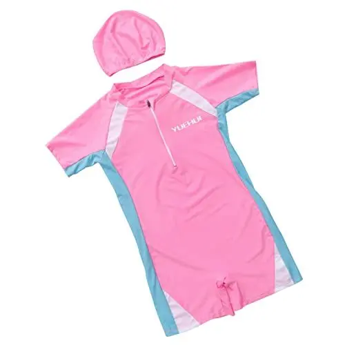 Produktbild: BESPORTBLE Badeanzüge für Kleinkinder Badeanzug schnell trocknende Badebekleidung Sommer Schwimmen Strandkleidung Kinder bademode Neoprenanzüge für Kinder Karikatur Taucheranzug Mädchen