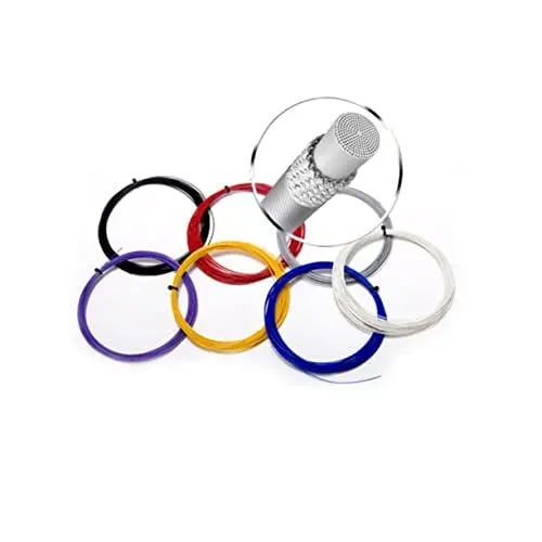 Produktbild: BESPORTBLE Badmintonschläger-Thread Badminton-Linien Wettkampf-Federball-Thread Federball-schlägerlinie Racquetball-schläger Schlägerersatzlinien Racquetballschläger Schlägersaite Dauerhaft