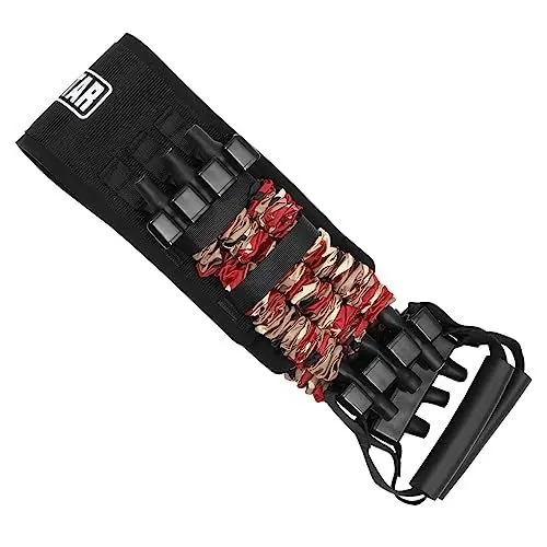 Produktbild: BESPORTBLE Elastischer Widerstandsband-abzieher Brust-Expander für Den Heimgebrauch Gürtel 36 Kg Flammen-Camouflage für
