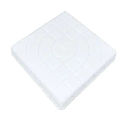 Produktbild: BESPORTBLE DIY Wegpflasterform Bodenform Selber Machen Pflaster ​​aus Gummi Konkreter Stempel Pflastern Dekoration Aus Rasenn Tritt ​​für Den Gartenweg Gehweg Beton Weiß Zubehör