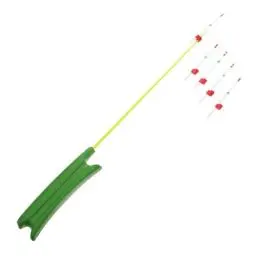 Produktbild: BESPORTBLE Outdoor Angelruten Kurze Angelrute Ultra-kompakte Köder Pole Eva Stange Zubehör Grün
