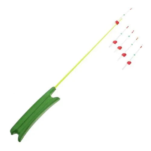 Produktbild: BESPORTBLE Outdoor Angelruten Kurze Angelrute Ultra-kompakte Köder Pole Eva Stange Zubehör Grün