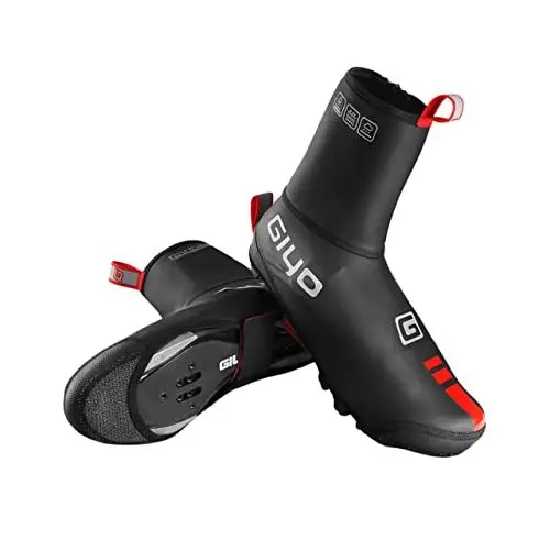 Produktbild: BESPORTBLE Fahrrad Überschuhe Neopren-Schuhe Für Heimtrainer -Fahrradschuhe Reflektierende Überschuhe Überschuhe Für Heimtrainer Fahrradschuhe Überschuhe Für Fahrräder Dessert Kurze Stiefel