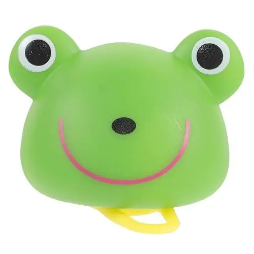 Produktbild: BESPORTBLE Fahrradklingel Frosch- -Spielzeug Hupe für Frosch-Fahrradzubehör Anti-Verlust-Klingeln Straßenglocken läuten Multifunktionsglocken die Klingel Trompete Helmlicht Kind Ohne