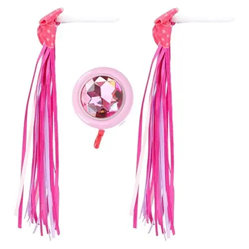 Produktbild: BESPORTBLE Fahrradklingeln Fahrradklingel Girls Bike Dekorationen Kid Kit Kinder Korbstreamer Set Quaste B?nder Kinder Babytr?gerzubeh?r Fahrradklingel Kinder Fahrradzubehör Für Kinder