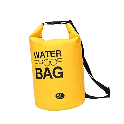 Produktbild: BESPORTBLE Aufblasbare Bojentasche Aus Pvc 5 L Für Rafting 500d-aufbewahrungstasche Für Ausrüstung Mit Netzgewebe Ideal Zum Bootfahren Kajakfahren Angeln Schwimmen Camping Rettung ()