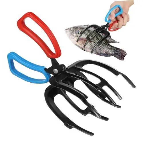 Produktbild: BESPORTBLE Fischfänger Fisch Werkzeug Fischklauengreifer Fischfangwerkzeug Fischkontrollklemme Fischhalter fischgreifer fischzange Fischfangzubehör Angelzange Angelgreifer Angelzubehör Metall