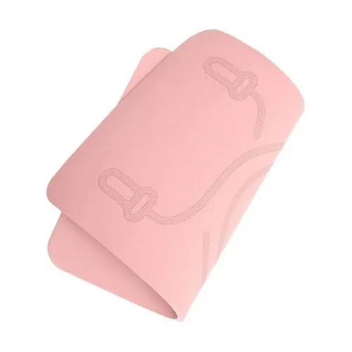 Produktbild: BESPORTBLE Fitnessmatte Sprungmatte Yoga Matt Yoga-essen Sportmatte Schalldämmende Sportunterlage Trainings-workout-pad Sprungbrett Für Den Haushalt Springseil Tpe Rosa Fitness Rutschfest