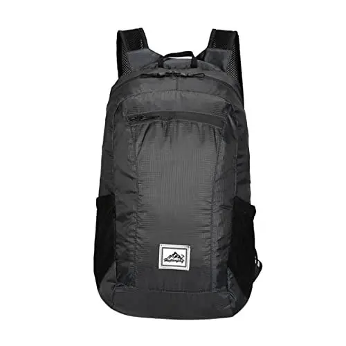 Produktbild: BESPORTBLE Freizeitrucksack Wanderrucksack Sportrucksack Reiserucksack Outdoor-rucksack Campingrucksack Faltbare Tasche Wasserdicht Reisen Foldable Backpack