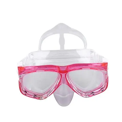 Produktbild: BESPORTBLE Tempered Glass Taucherbrille Mit - Klare Für Schnorcheln Und Tauchen Langlebige Schwimmbrille Für Erwachsene Rosy