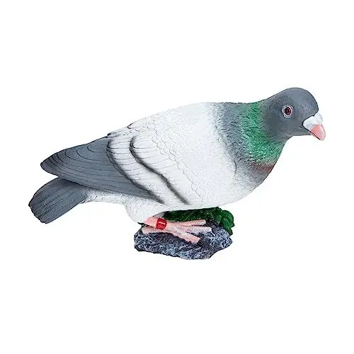 Produktbild: BESPORTBLE Friedenstaube Ornament V?gelchen Deko Tiere Gartenfiguren Künstliche Taubendekoration Rotkehlchen Figur Vogelskulptur ?e Vogelfigur Vogel Dekofigur Haushalt Harz Künstlicher Vogel